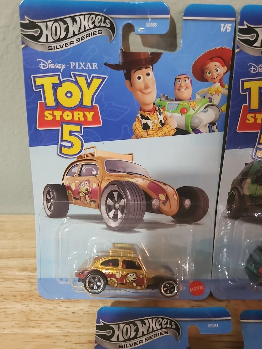 2026 Hot Wheels Toy Story 5 Silver Series Complete Set 1-5 NEW